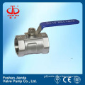 2PC lever handle brass ball valve DIN BS